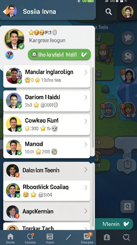 Tangkapan layar menampilkan dunia fantasi yang memukau.