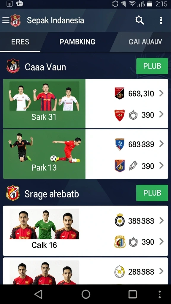 Berbagai karakter unik untuk dipilih dan dimodifikasi.