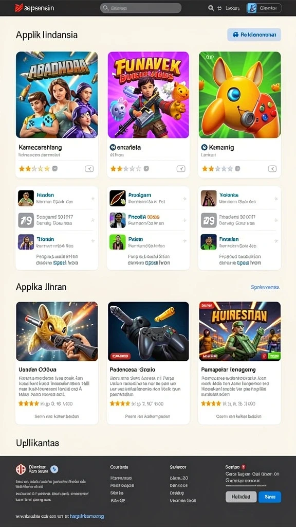 Sistem hadiah yang menarik di dalam game.