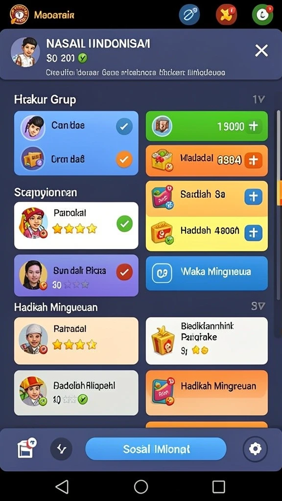 Momen seru saat melawan musuh dalam pertarungan.