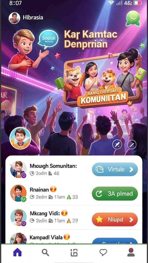 Tampilan antarmuka yang user-friendly dan menarik.