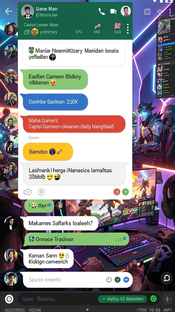 Pemain sedang menyelesaikan misi yang menantang.