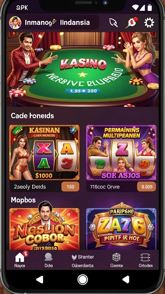 Screenshot fitur komunitas untuk interaksi sosial.