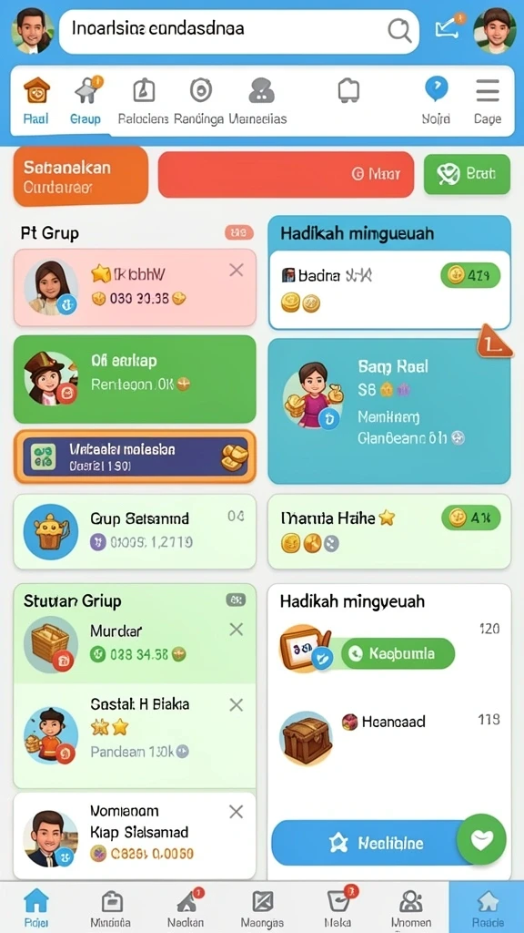 Tampilan antarmuka menarik dan ramah pengguna.