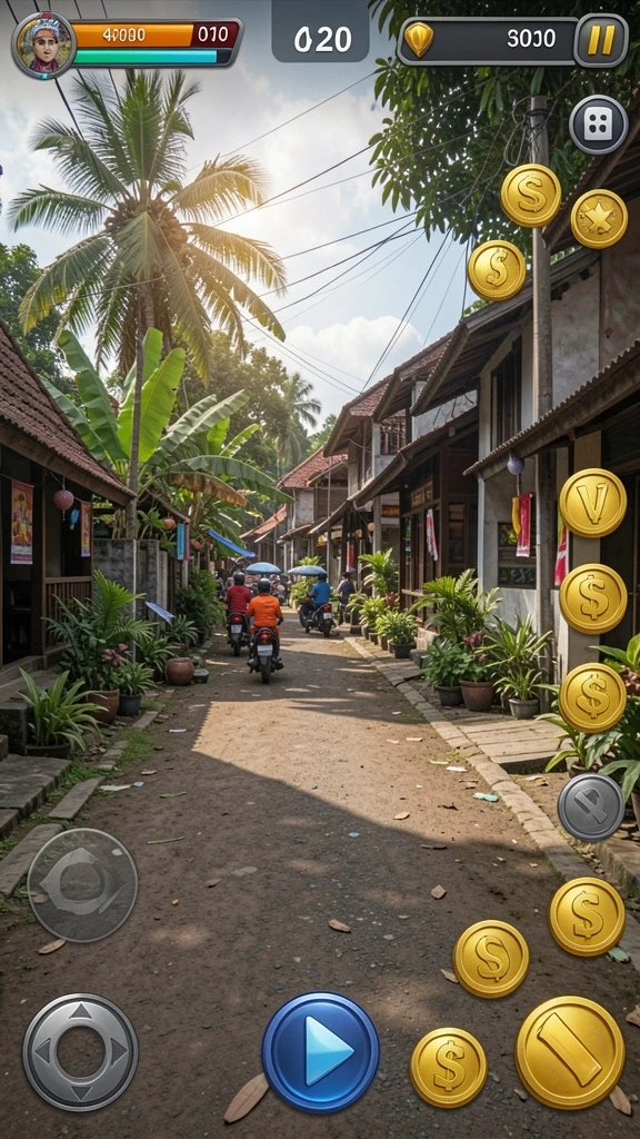 Mode permainan yang seru dan interaktif.