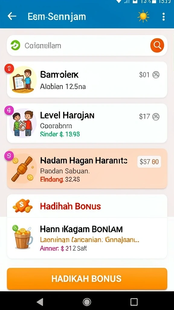 Tampilan antarmuka yang menarik dan mudah dinavigasi.