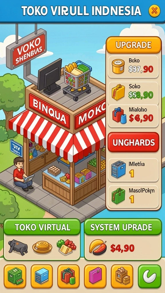 Screenshot 1: Menunjukkan karakter utama dalam aksi.