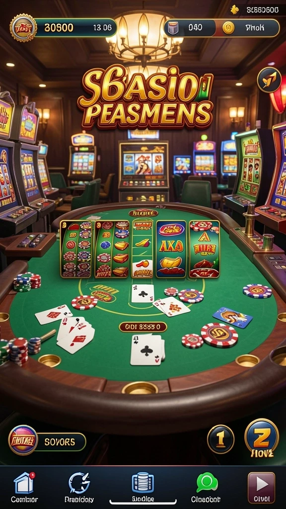 Slot game dengan berbagai tema yang menarik.