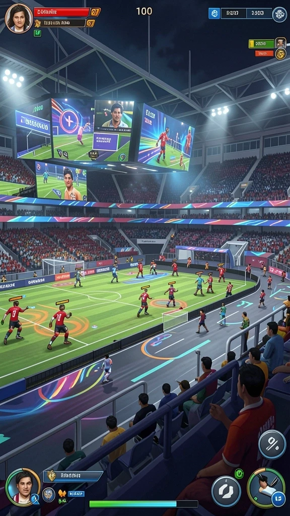 Tampilan grafis yang menawan saat gameplay.