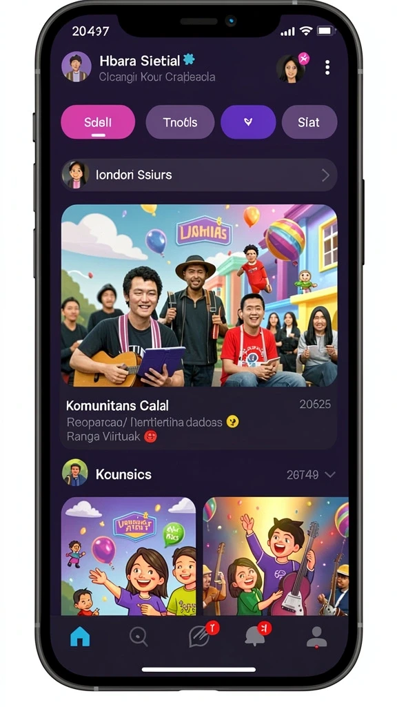 Mode multiplayer yang penuh kegembiraan.