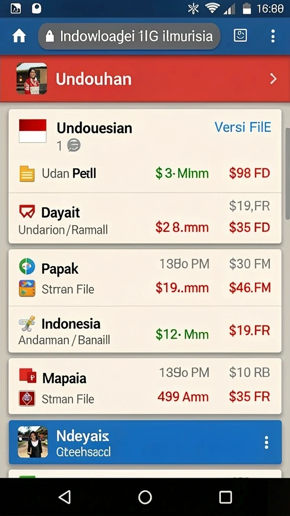 Tampilan awal yang menarik dan intuitif.