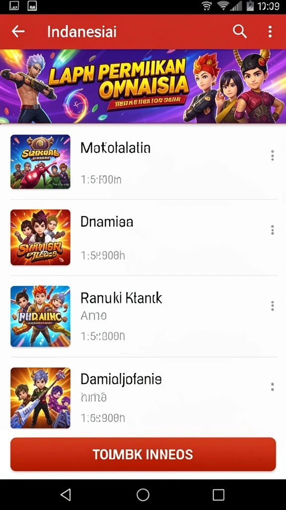 Tampilan antarmuka yang sederhana dan intuitif.