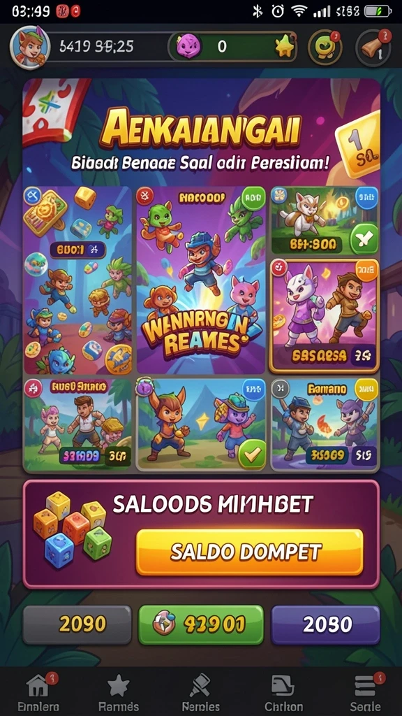Mode multiplayer yang memungkinkan bermain bersama teman.