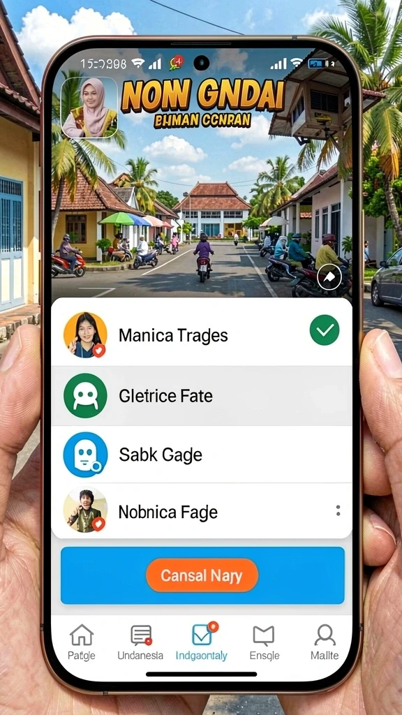Tangkapan layar menampilkan karakter utama dalam aksi.