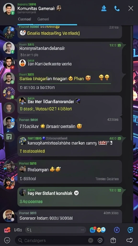 Banyak variasi permainan yang tersedia untuk semua kalangan.