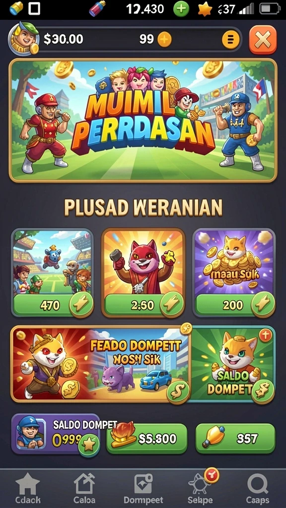 Misi menarik dengan tantangan yang bervariasi.