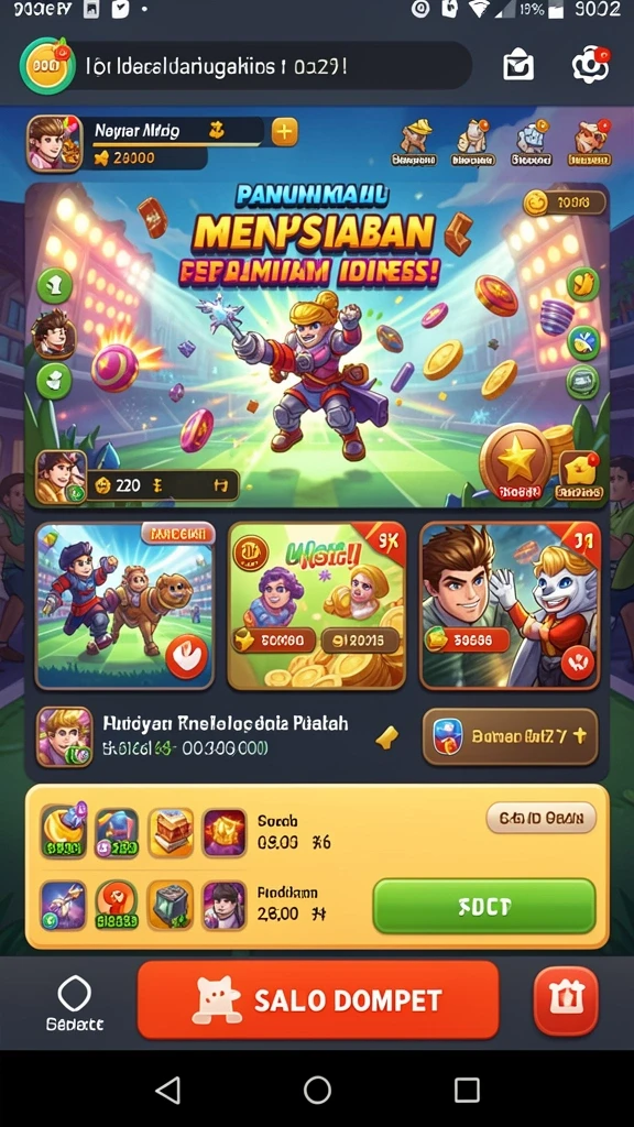 Beragam permainan slot yang seru.