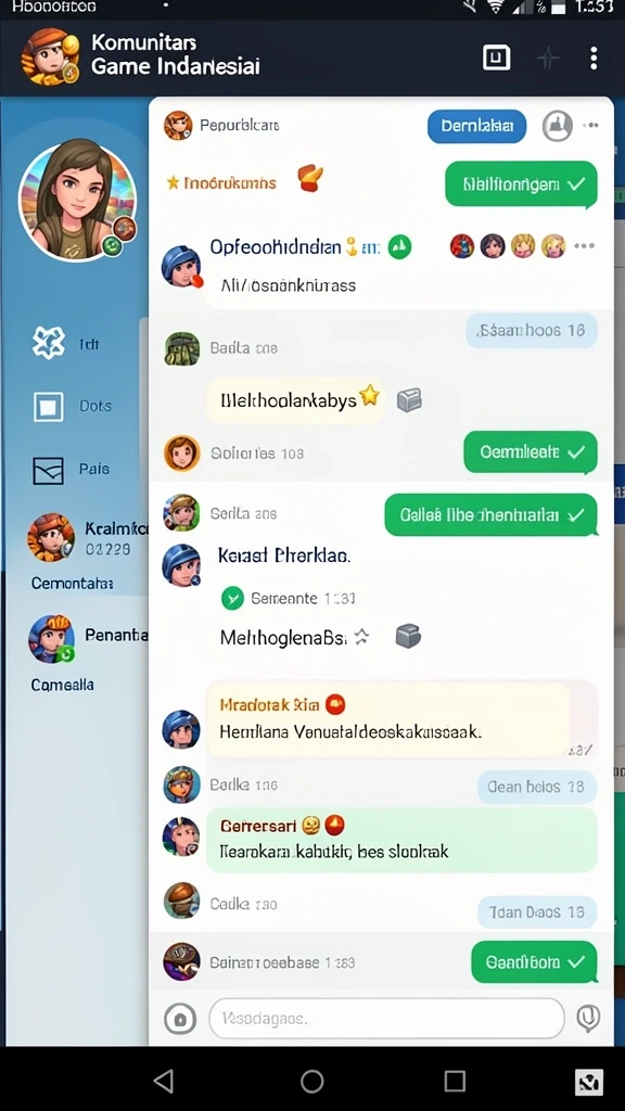 Tampilan antarmuka yang user-friendly dan menarik.