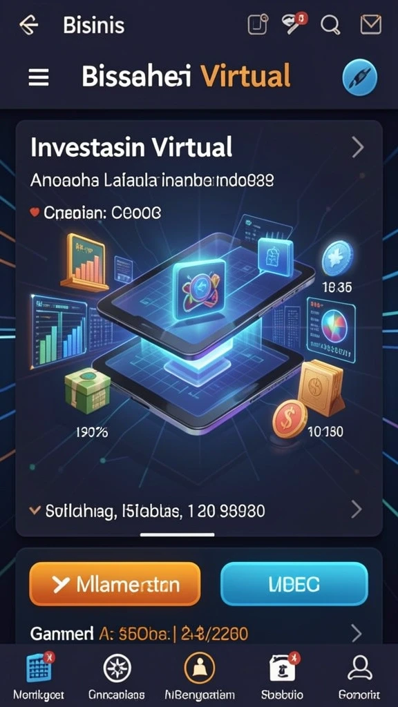 Screenshot ini menampilkan item power-up yang dapat diambil pemain.