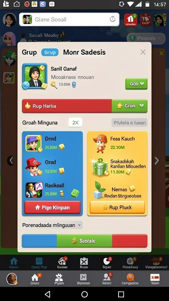 Grafis menakjubkan dari mesin slot klasik.