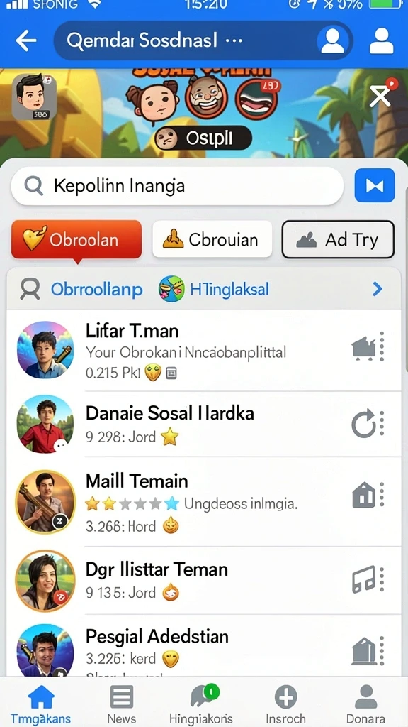 Tangkapan layar menampilkan bos yang harus dikalahkan dengan strategi.