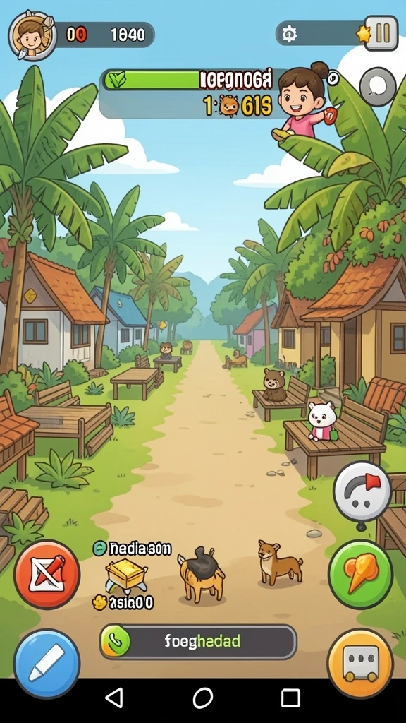 Gambar aksi seru di medan perang.