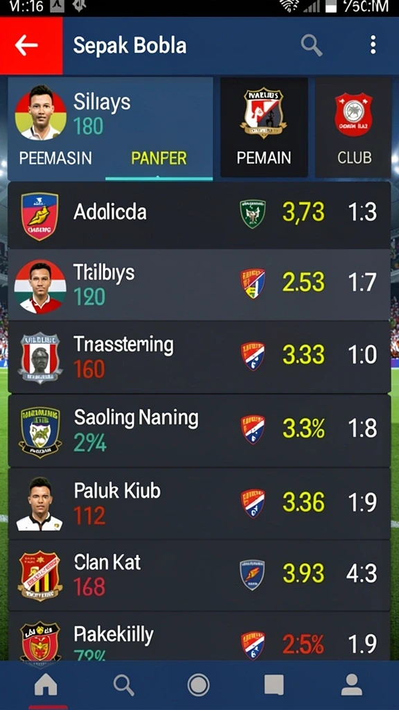 Tangkapan layar menunjukkan karakter kustomisasi yang unik.