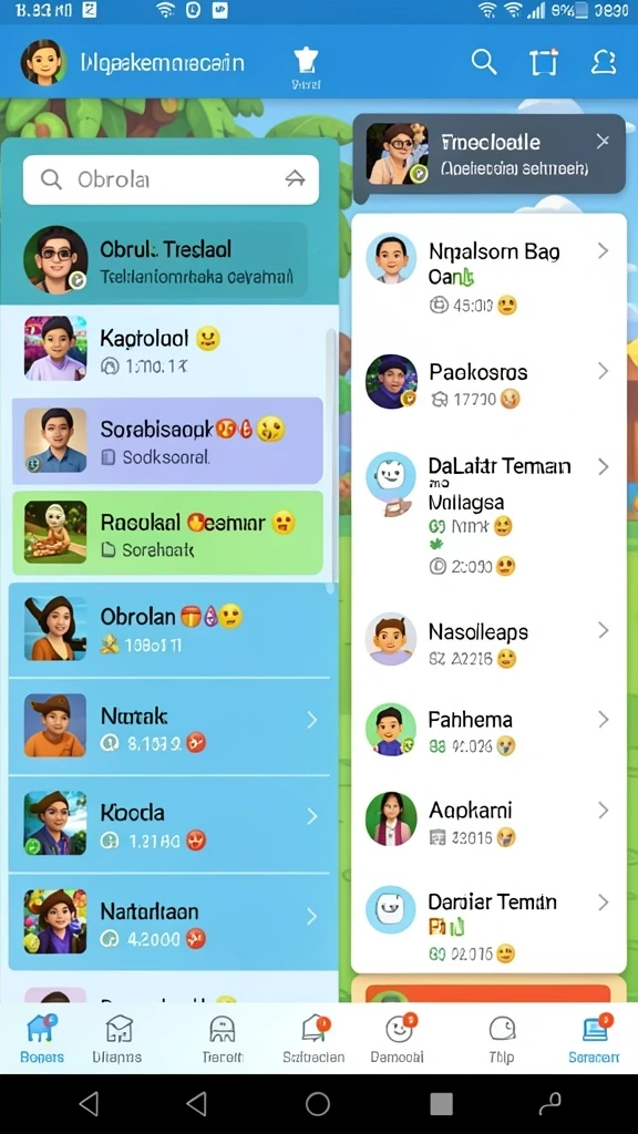Mode permainan yang bervariasi untuk semua pemain.