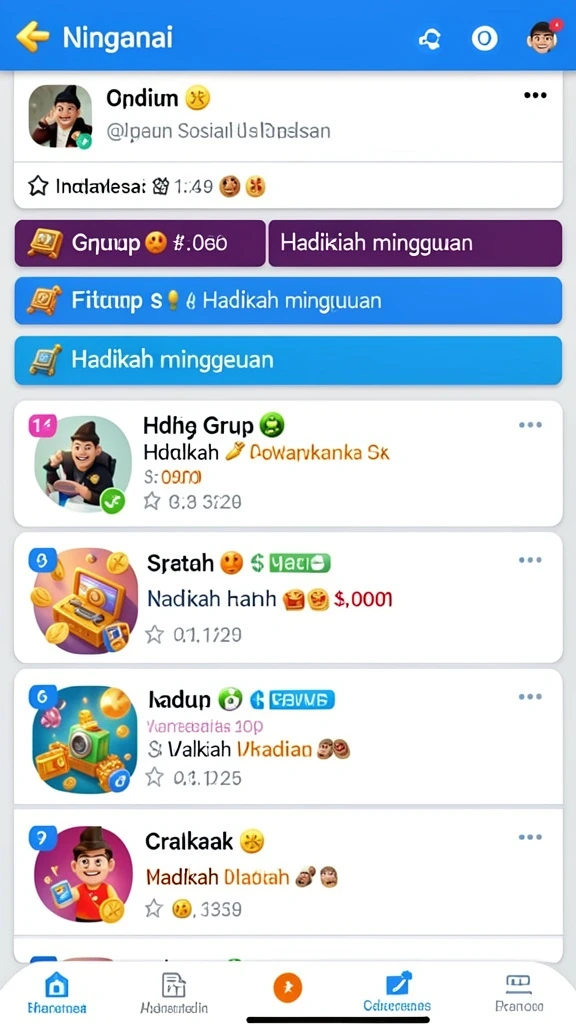 Komunitas aktif yang siap untuk berkompetisi.