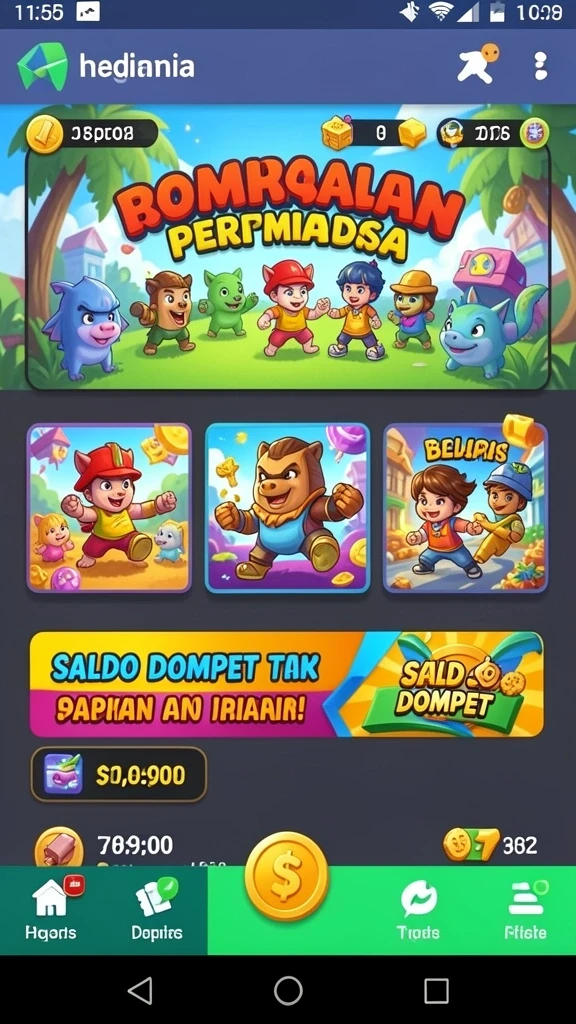 Screenshot menunjukkan karakter utama dalam aksi yang mendebarkan.