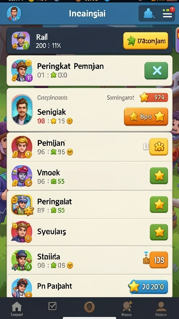 Tampilan antarmuka yang sederhana dan menarik.