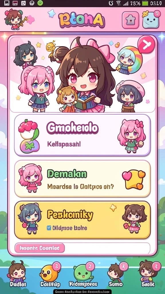 Tangkapan layar menunjukkan mode multiplayer dengan teman.