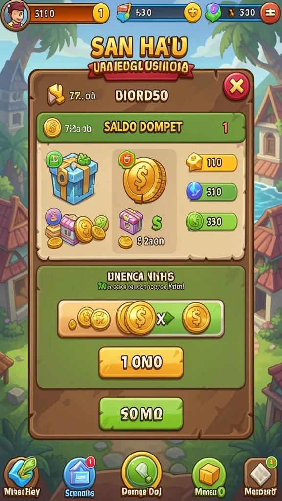 Gameplay yang seru dan menantang setiap level.