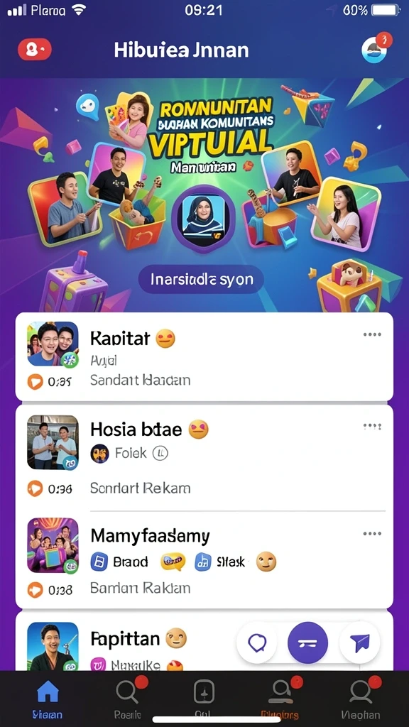 Pengalaman bermain yang imersif dan menyenangkan.