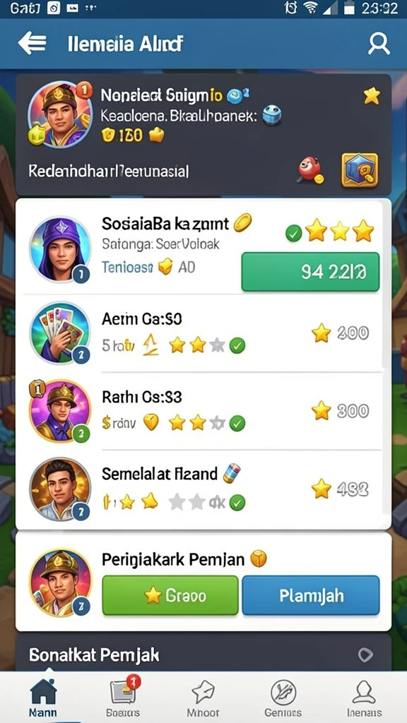 Momen seru saat menyelesaikan misi yang sulit.