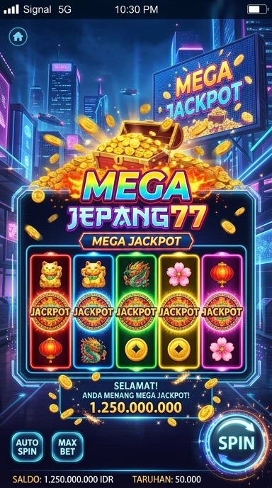 jepang77 — layar beranda